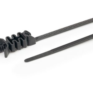 Fixing tie for hole (round), ?1.0-35.0mm, black, 1500pcs.