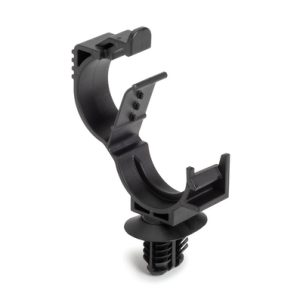 Cable clip, T=0.6 - 6.75mm, ⌀6.2 - 12.2 mm/6.5 x 12.5 mm, Dmin=15.0mm, Dmax=19.0mm, nom⌀=15.0 - 19.0 mm