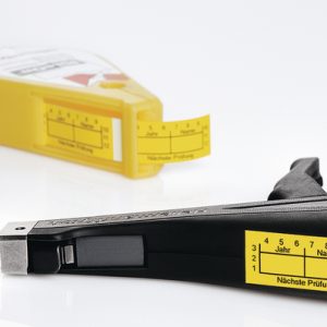 Inspection label, pre-printed Freigabe, 38.00x16.00mm, white, reel=100pcs.