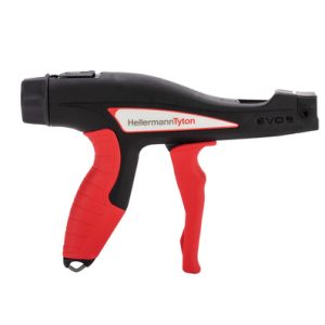 Cable tie tool for 4.8-13.5mm, manual, 0.373kg, red/black