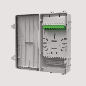MDU S2 with 24 SC SX APC Adaptors and 3 x 1:8 Splitters