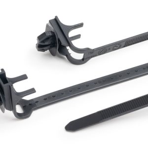 Fixing tie for hole (oval), ?10-30mm, black, 2400pcs.