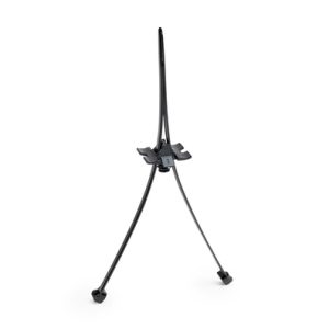 Fixing tie for hole (round), outside serrated, ?2.5-35.0mm, black, 500pcs.