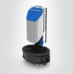 CFNIRC 19 Port M Length Closure with 24 Compact SC-B ANT Trays