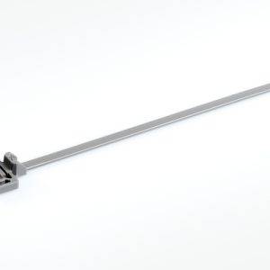Fixing tie for stud, outside serrated, ⌀1.0-35.0mm, grey, 500pcs.