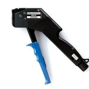 Cable tie tool for 8.9 - 8.9mm, manual, 0.532kg, grey/blue