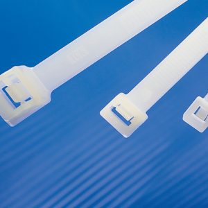 Releasable cable tie, 770x8.9mm, ?28.0-225mm, 670N, black, 50pcs.