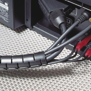 Slit cable cover, Dmax=16.0mm, -40 ?C to +80 ?C, grey, 2m