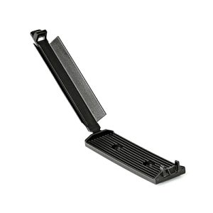 Cable tie mount for adhesive use, ?3.1 mm, black, 25pcs.