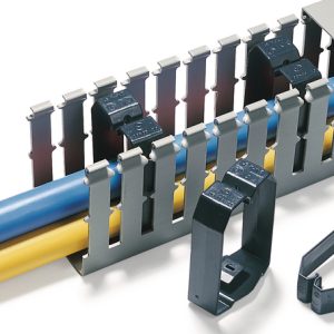 Accessory, HelaDuct, black, 10pcs. (HTWD-BWR-100X60)
