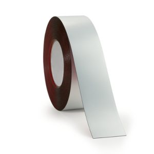 Label, durable/UV resistant, silver, thermal transfer print, 28mm, 18m