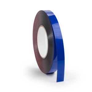 Label, blue, thermal transfer print, 18.0mm, 25m