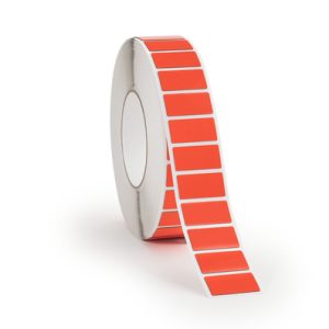 Label, red, thermal transfer print, 45x90mm, 500pcs.