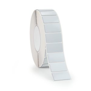 Label, durable/UV resistant, white, thermal transfer print, 18x35mm, 1000pcs.
