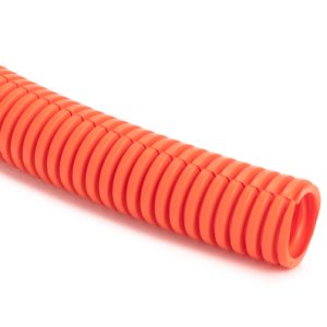 Corrugated tubing, nom?12.70mm, OD=17.78mm, ID=13.11mm, orange, 335.28m