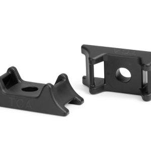 Cable tie mount for screw fixation, Wmax=13.5mm, ⌀8.3 mm, black, 150pcs.