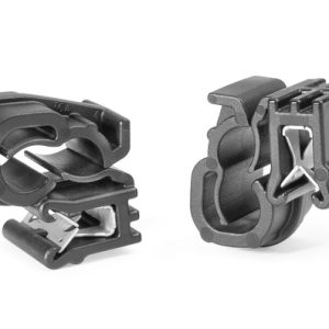Cable clip for edge, T=1.0 - 3.0mm, nom⌀=5.8 - 6.8 mm
