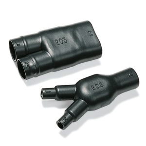 2-Way Outlet Shape VG-Style black, PO-X