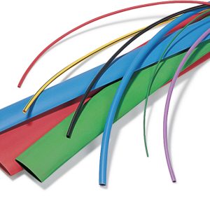 Heat shrinkable tubing 2:1 - flexible and coloured
