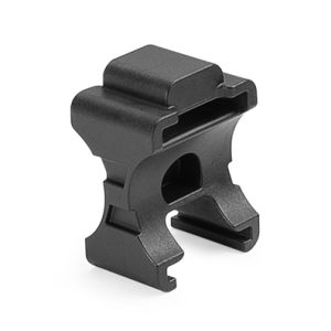 Cable clip for screw fixation/with pipe/tube holder, ⌀M8, Dmax=29.0mm