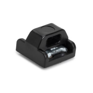 Cable tie mount for magnetic use, Wmax=6.3mm, black, 100pcs.