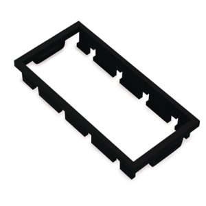 Accessory, Raceway, black, 1pc. (FPPBSB)