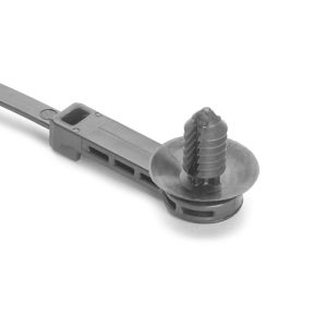 Fixing tie for hole (round), ⌀2.0-50.0mm, grey, 500pcs.
