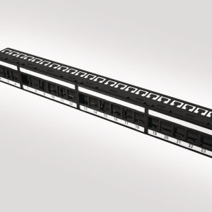 Modular Shielded 24 Port Panel