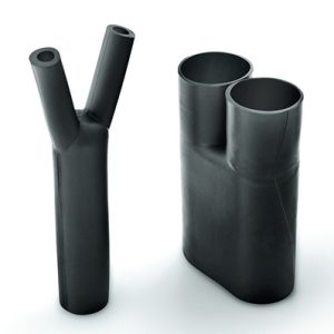 2-Way Outlet Shape black
