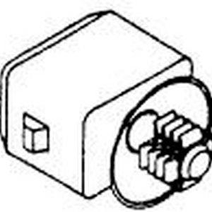 Protection cap for connectors, black, 600pcs.