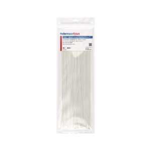 Cable tie inside serrated, 388.0x4.7mm, ⌀1.5-110mm, natural, 100pcs.