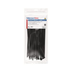 Cable tie inside serrated, 245x4.6mm, ⌀1.5-65.0mm, black, 100pcs.