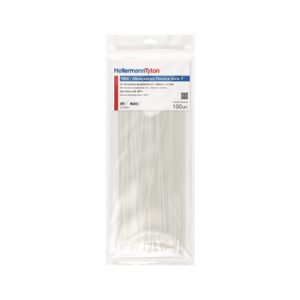 Cable tie inside serrated, 300x4.7mm, ⌀1.5-85.0mm, natural, 100pcs.