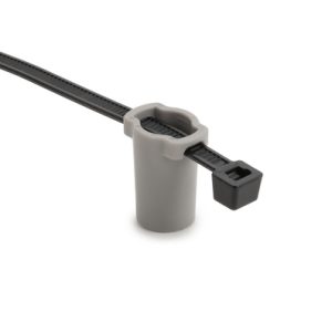 Fixing tie for stud, ⌀1.5-50.0mm, black/grey, 2000pc.