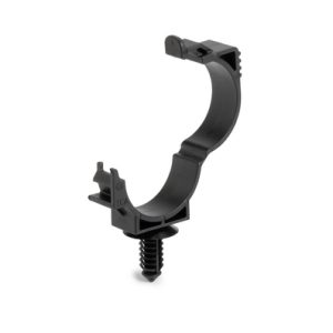 Cable clip, T=0.60-8.25mm, ?6.5 mm, Dmin=20.0mm, Dmax=24.5mm, nom?=26.0 - 28.0 mm