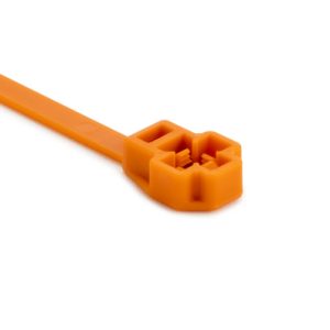 Fixing tie for stud, ⌀3.5-50.0mm, orange, 2500pcs.