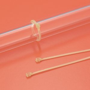 Cable tie inside serrated, 100.0x1.8mm, ?1.0-22.0mm, natural, 1000pcs.