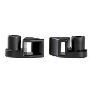 Cable tie mount for stud, Wmax=8.5mm, ?5.0 mm, black, 500pcs.