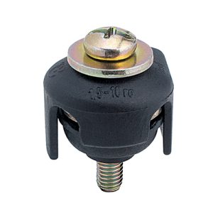 Tap connector, 1.5-10.0mm?, black, 1pc.