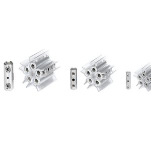 Connector block, 5 conductors, 6-35mm?, transparent
