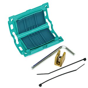 Gel cable joint, 9-16mm, 1 x 10mm? to 1 x 50mm?, L=86mm, Polypropylene (PP)/Silicone (SI), green