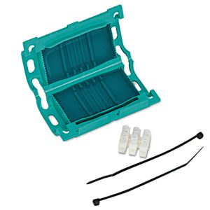 Gel cable joint, 9-16mm, 3 x 0.5mm? to 3 x 2.5mm?, L=86mm, Polypropylene (PP)/Silicone (SI), green