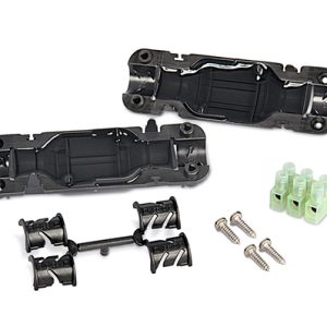 Gel cable joint, 6.5-12mm, 3 x 0.5mm? to 3 x 2.5mm?, L=100mm, Polyamide 6.6 V0 (PA66V0)/Silicone (SI), black