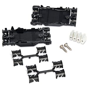 Gel cable joint, 6.5-12mm, 4 x 0.5mm? to 4 x 1.5mm?, L=105mm, Polyamide 6.6 V0 (PA66V0)/Silicone (SI), black