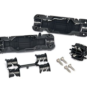 Gel cable joint, 6.5-12mm, 6 x 0.5mm? to 6 x 1.5mm?, L=100mm, Polyamide 6.6 V0 (PA66V0)/Silicone (SI), black