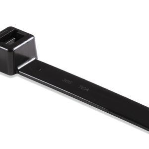 Cable tie inside serrated, 270x4.6mm, ?5.0-73.0mm, black, 100pcs.