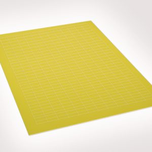Label, removable, yellow, manual marking, 22.00x56.00mm, 975pcs.
