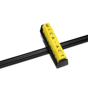 Accessory for WIC1, WIC2, WIC-Series, black, 100pcs. (WICA-ACT-BK)