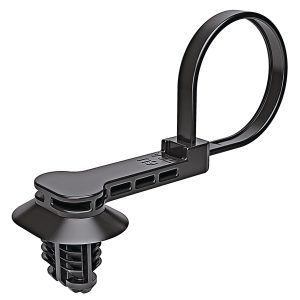 Fixing tie for hole (oval), ⌀2.0-50.0mm, black, 500pcs.