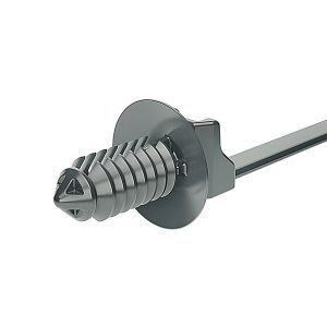 Fixing tie for hole (round), ⌀1.0-35.0mm, grey, 500pcs.